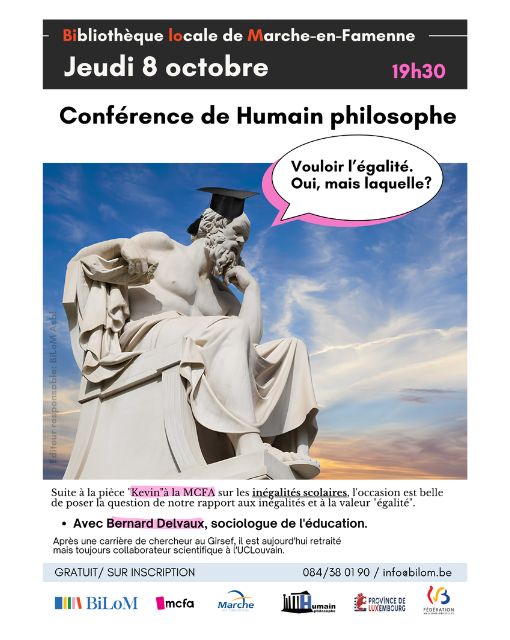 Illustration : Conférence de Humain Philosophe