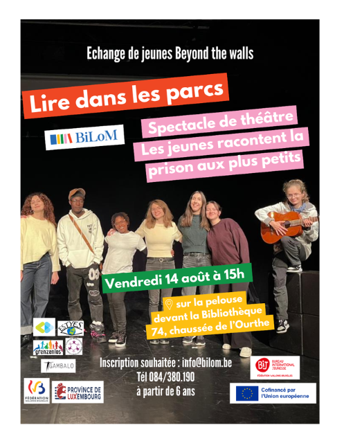 Illustration : Lire dans les parcs